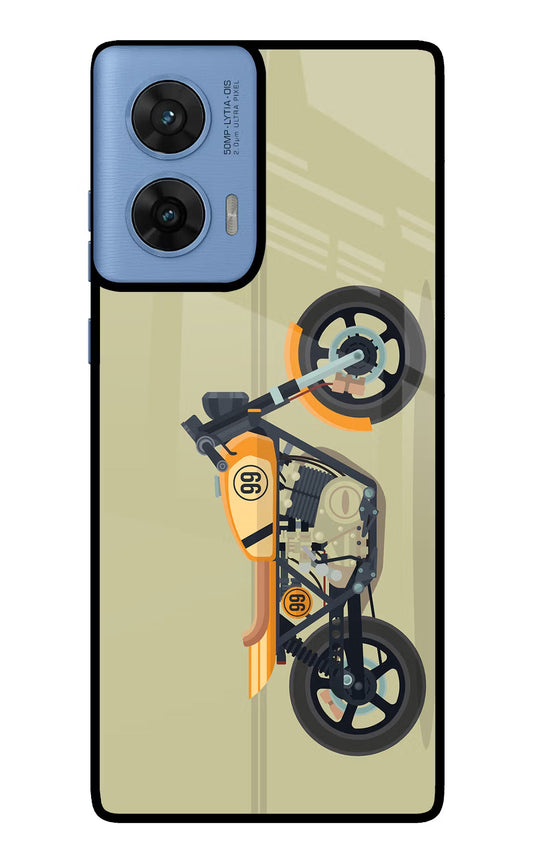 Vertical Speedster Moto G96 5G Glass Case