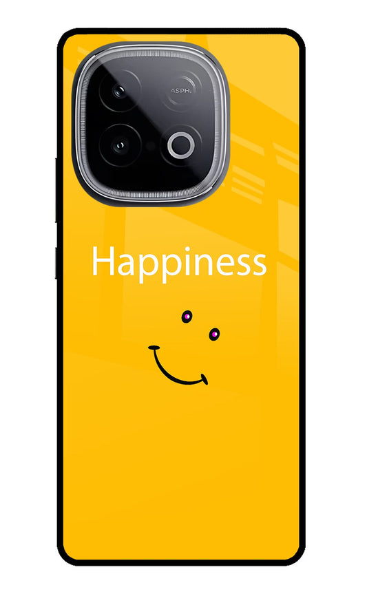 Happiness With Smiley iQOO Neo 10 Glass Case