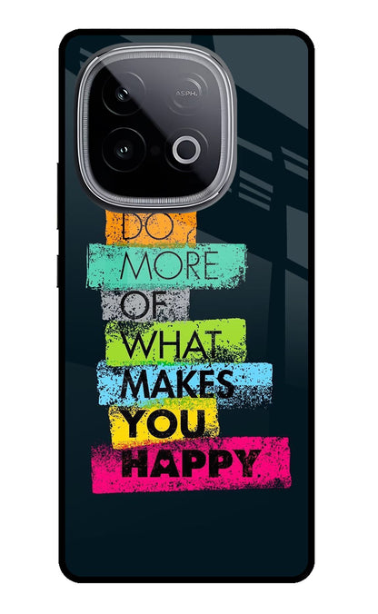 Do More Of What Makes You Happy iQOO Neo 10 Back Cover