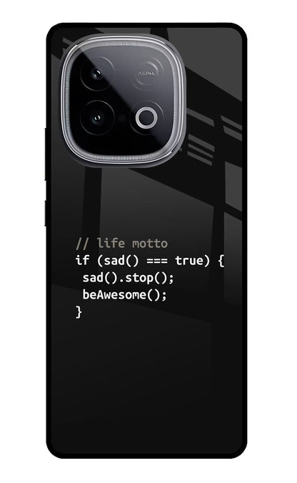 Life Motto Code iQOO Neo 10 Back Cover