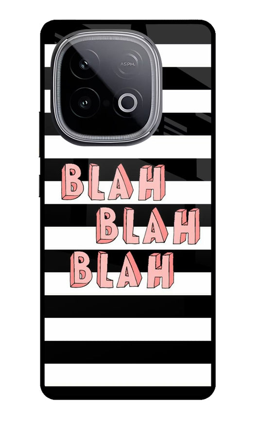 Blah Blah Blah iQOO Neo 10 Glass Case