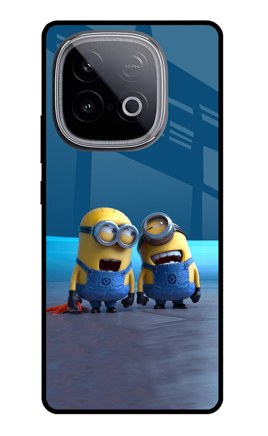 Minion Laughing iQOO Neo 10 Glass Case