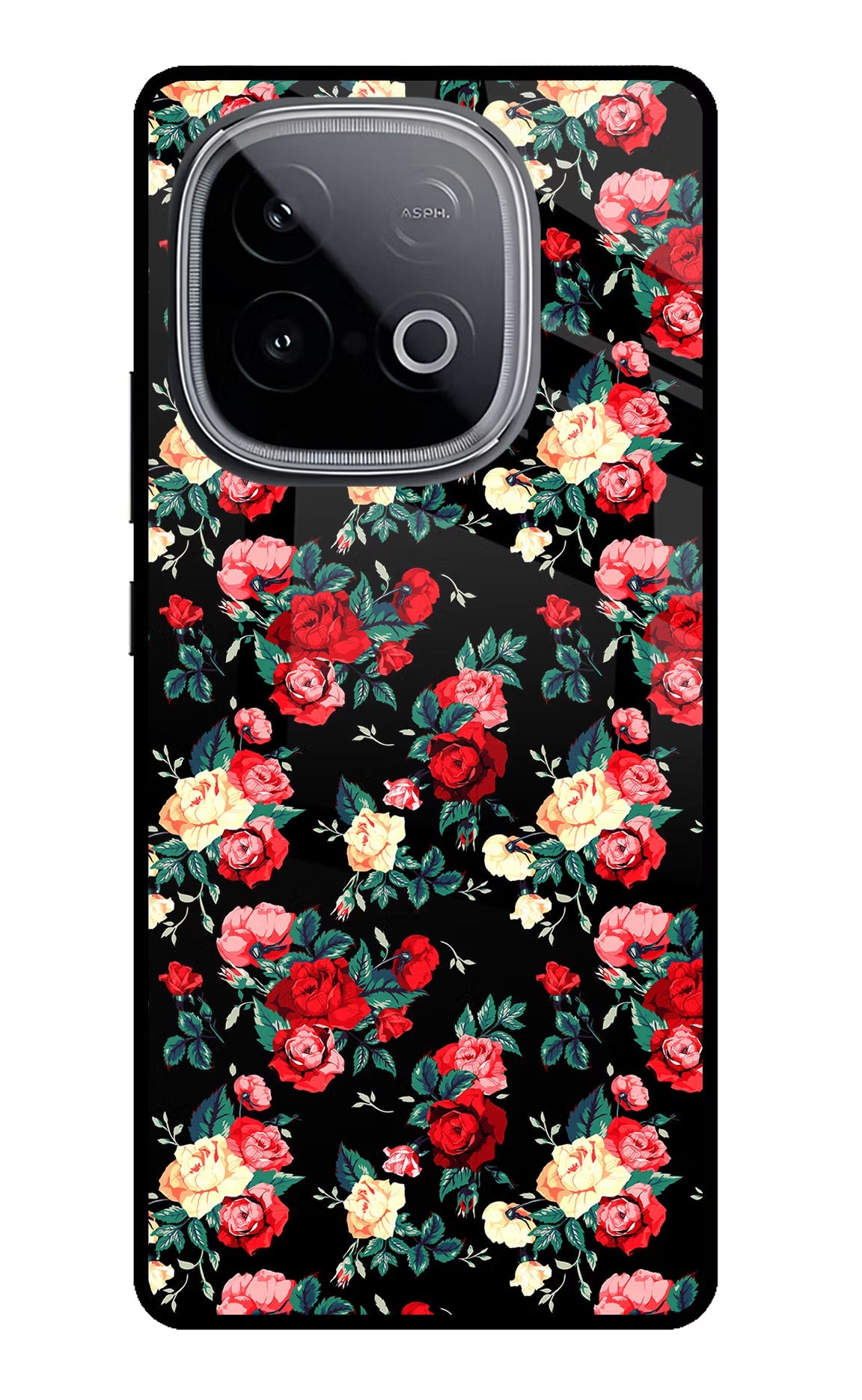Rose Pattern iQOO Neo 10 Back Cover
