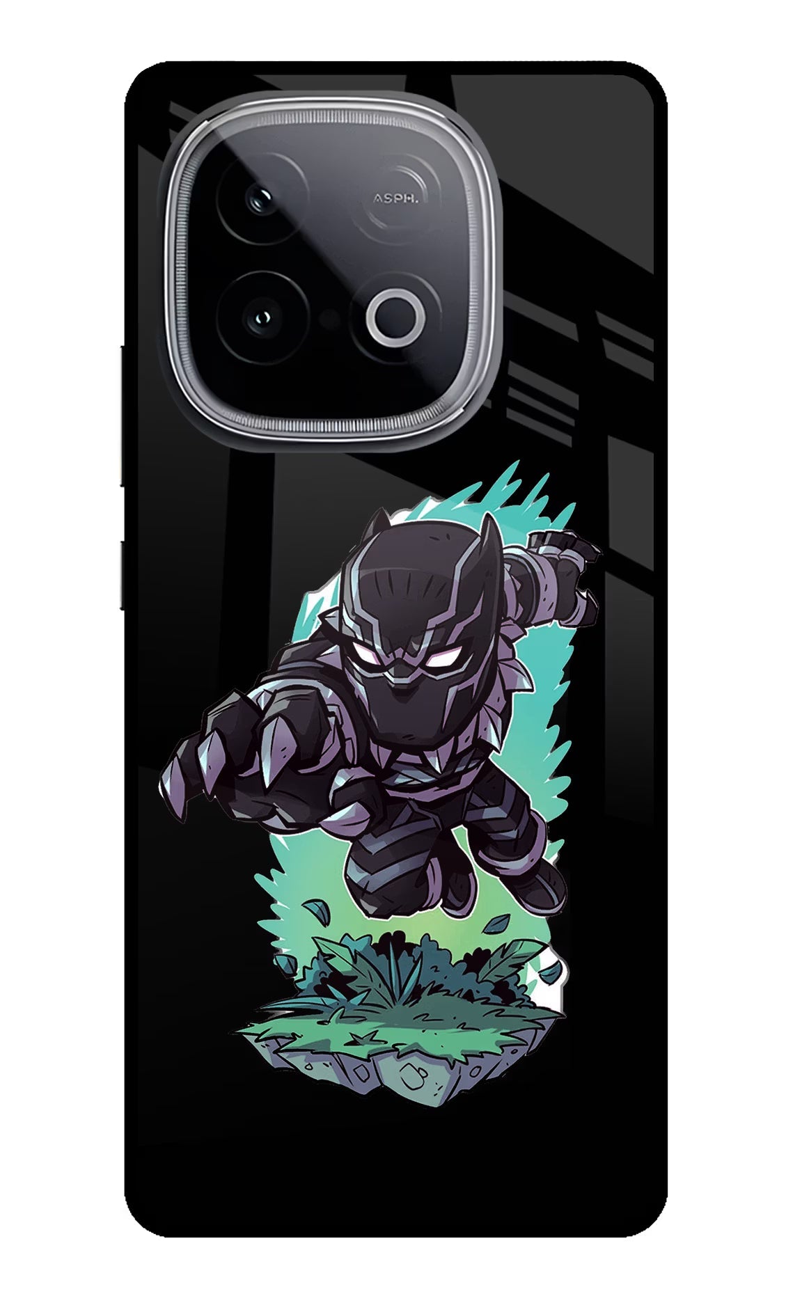 Black Panther iQOO Neo 10 Glass Case