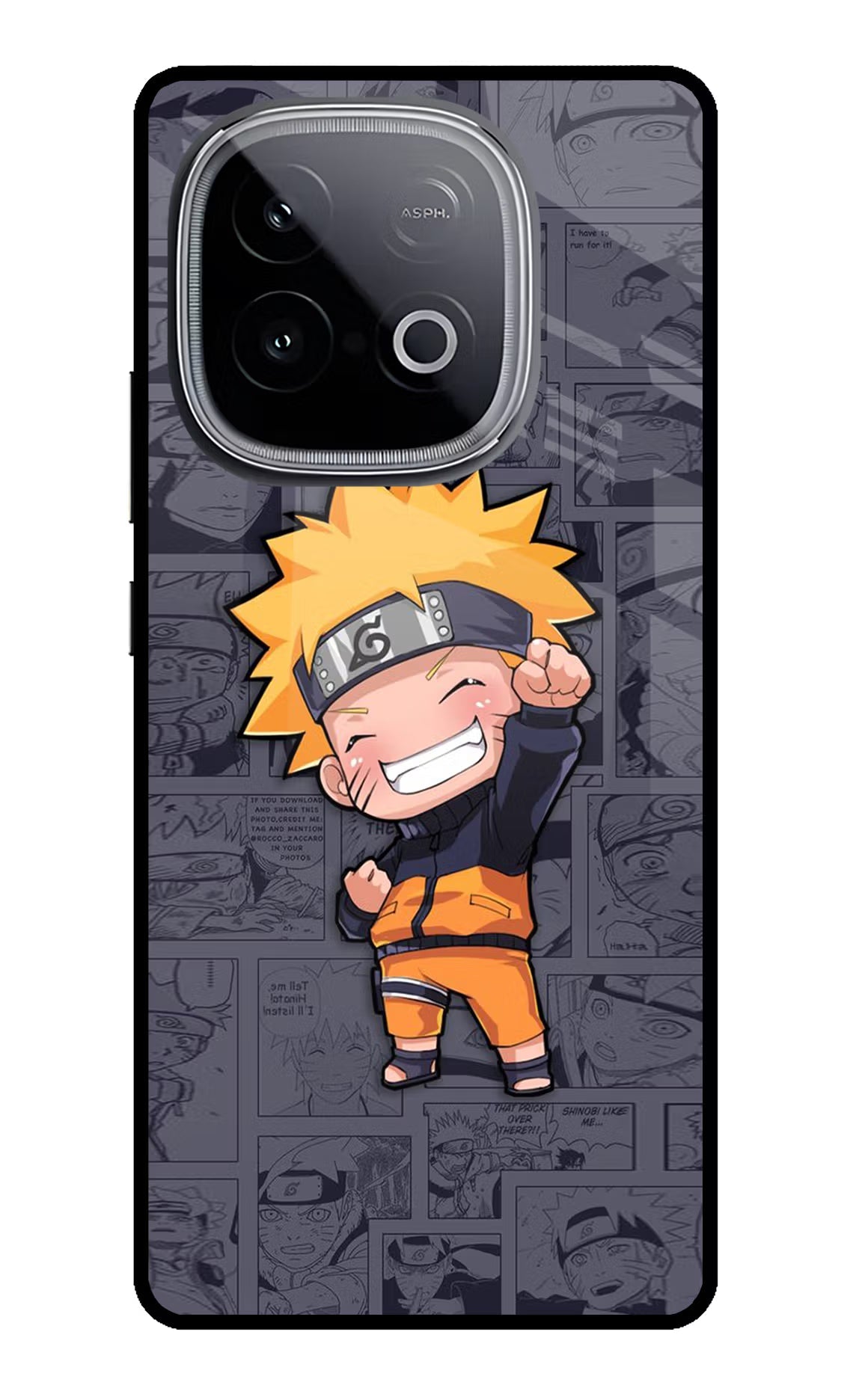 Chota Naruto iQOO Neo 10 Glass Case