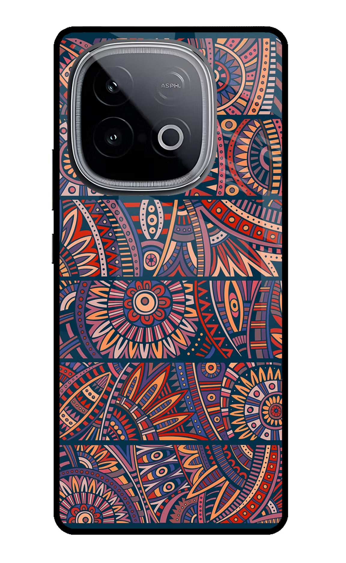 African Culture Design iQOO Neo 10 Glass Case
