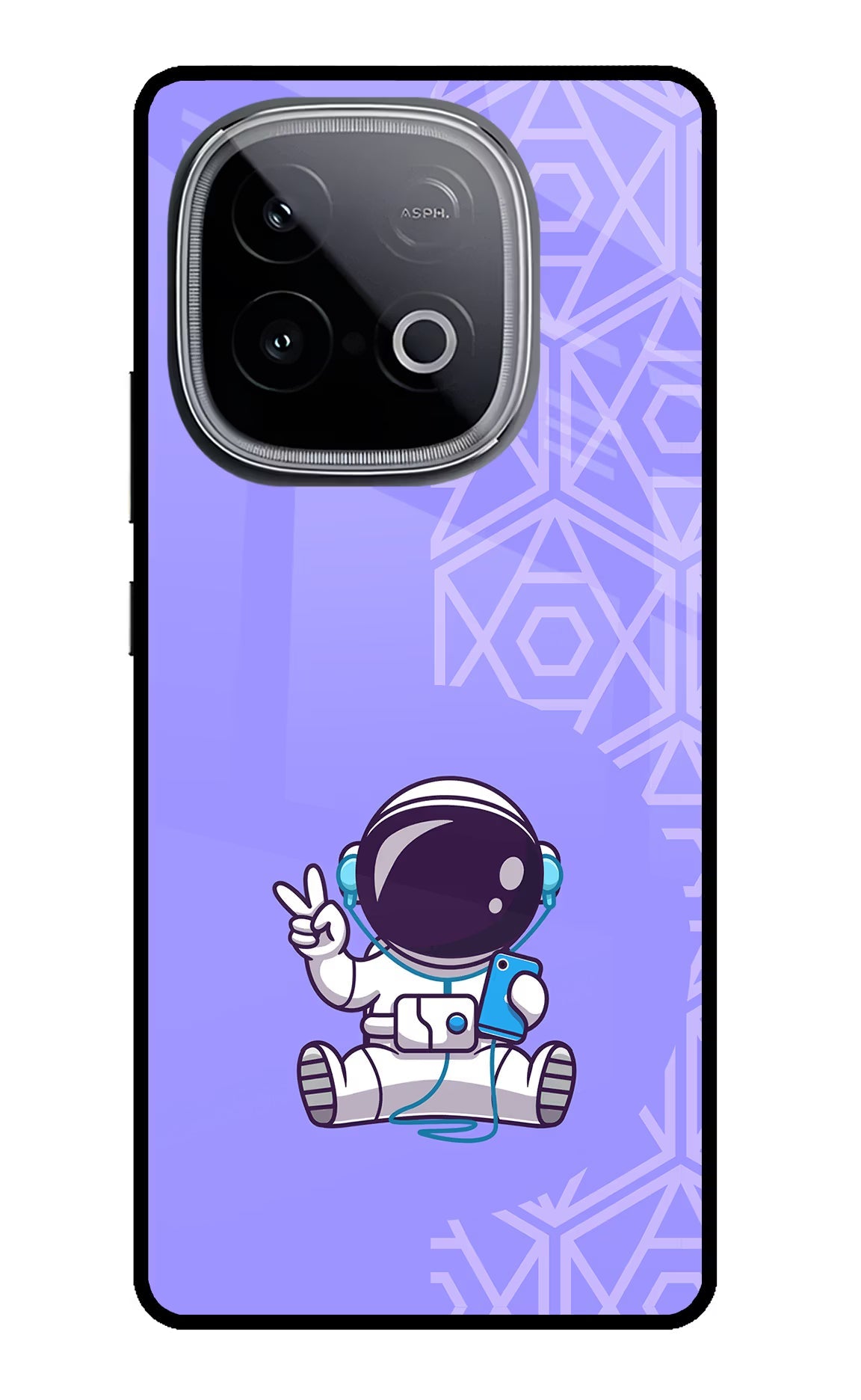 Cute Astronaut Chilling iQOO Neo 10 Back Cover
