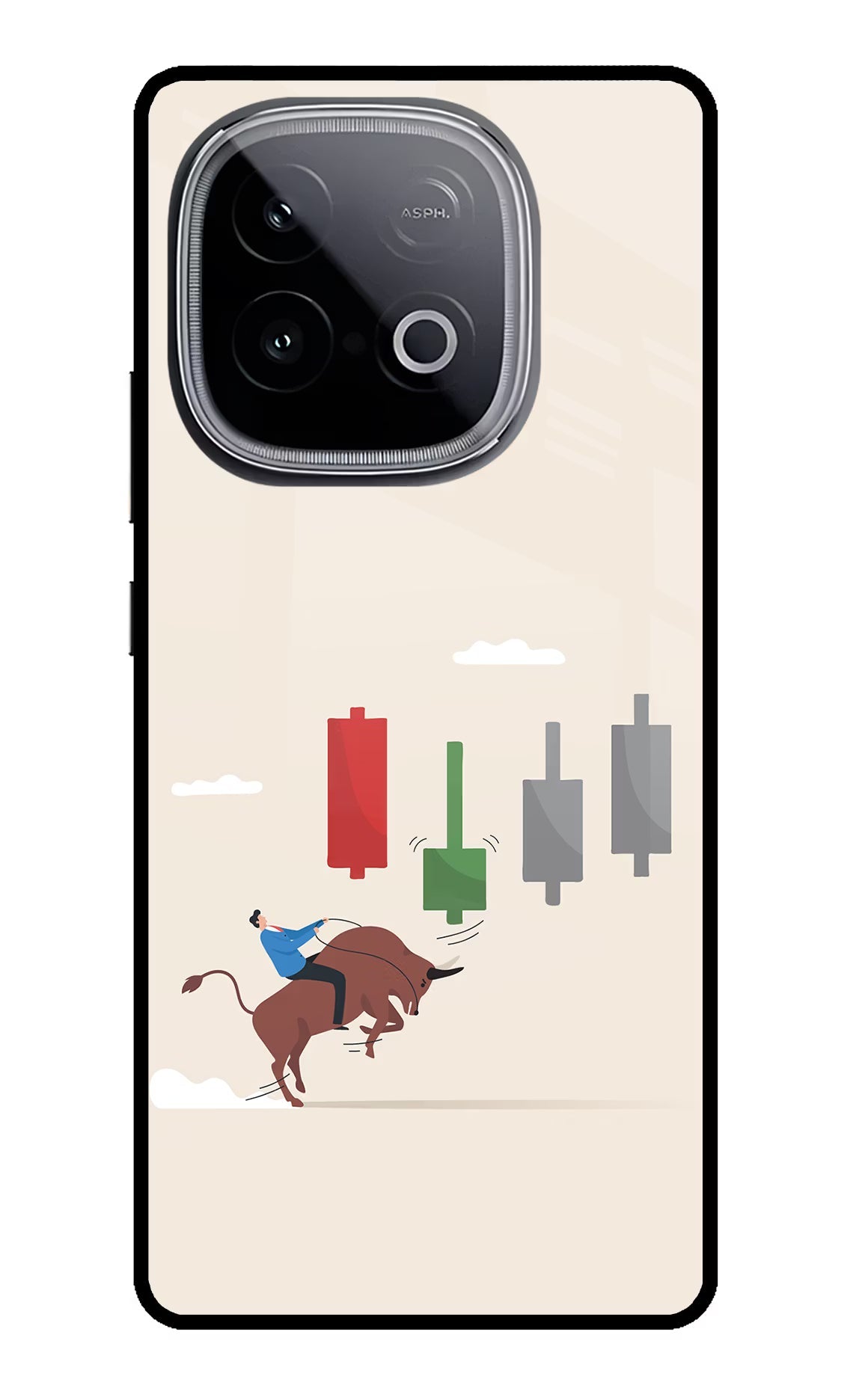 Bull Trading Momentum iQOO Neo 10 Glass Case