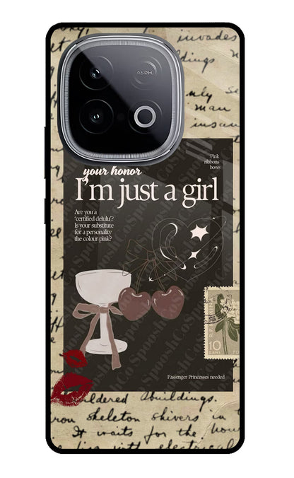 I am just a girl iQOO Neo 10 Back Cover
