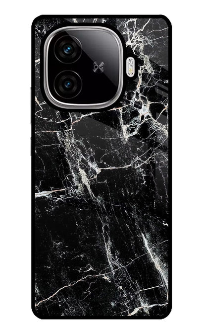 Black Marble Texture iQOO Neo 10R 5G Back Cover