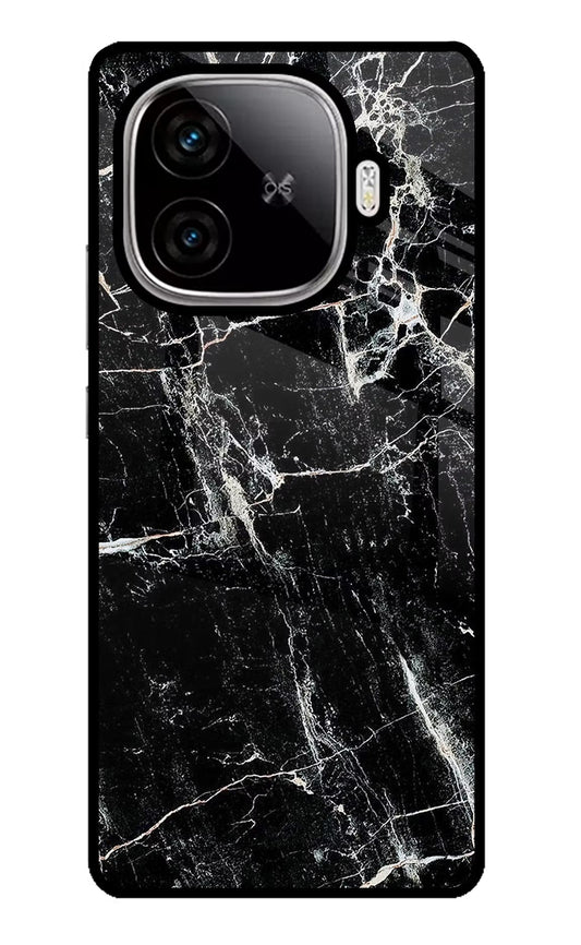 Black Marble Texture iQOO Neo 10R 5G Back Cover