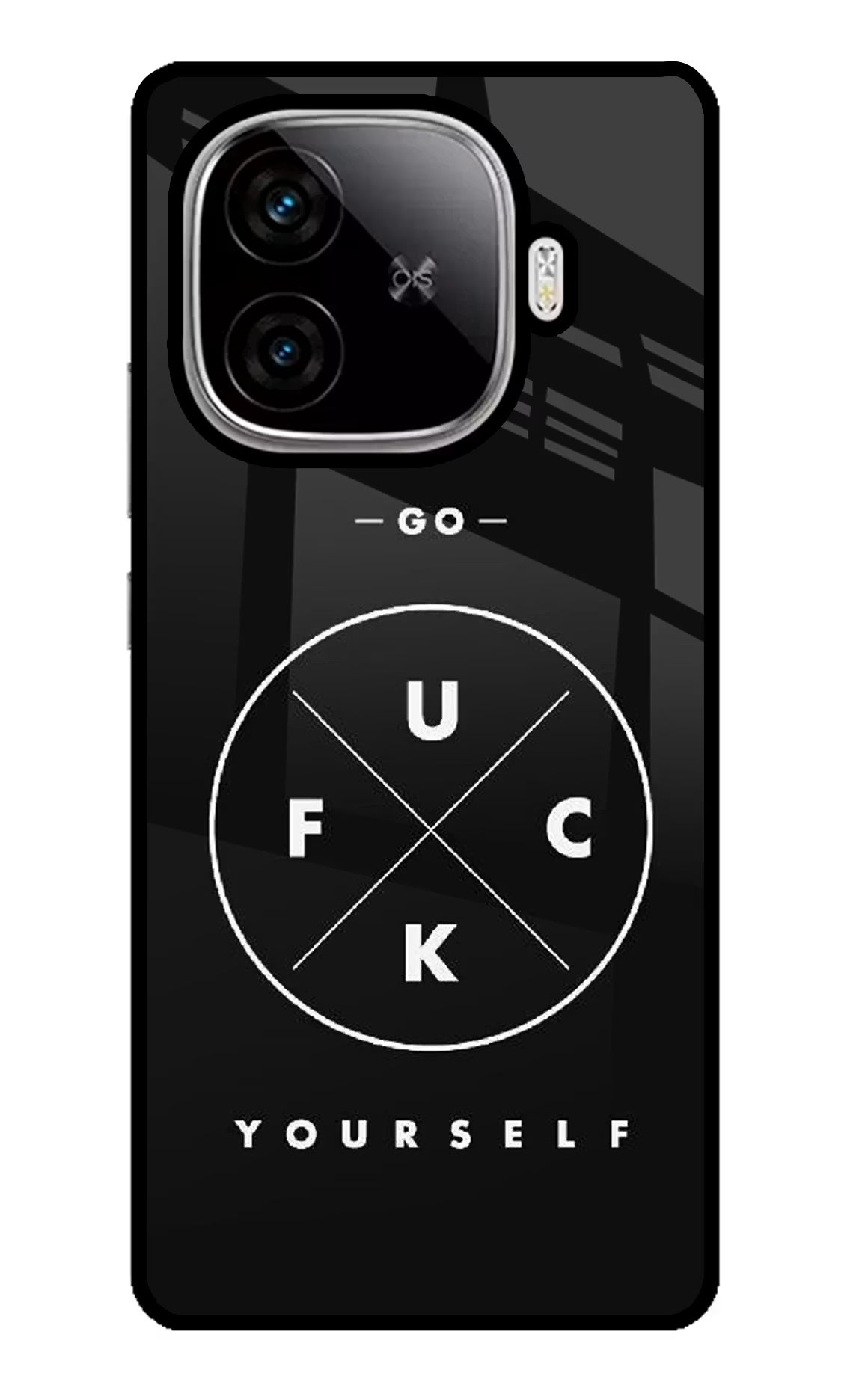 Go Fuck Yourself iQOO Neo 10R 5G Glass Case