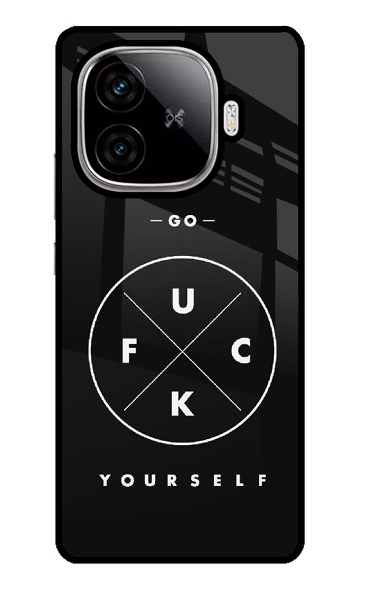 Go Fuck Yourself iQOO Neo 10R 5G Glass Case