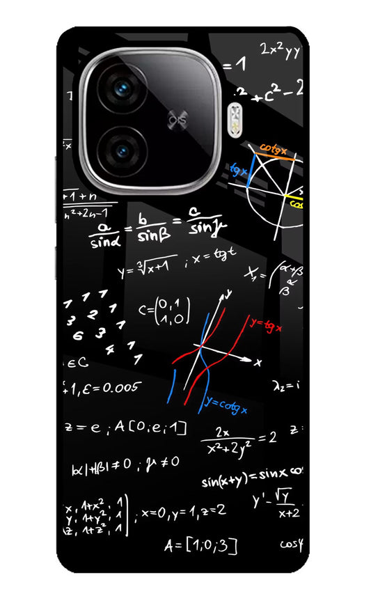 Mathematics Formula iQOO Neo 10R 5G Glass Case