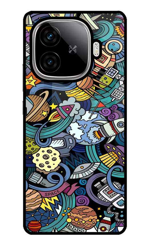 Space Abstract iQOO Neo 10R 5G Glass Case