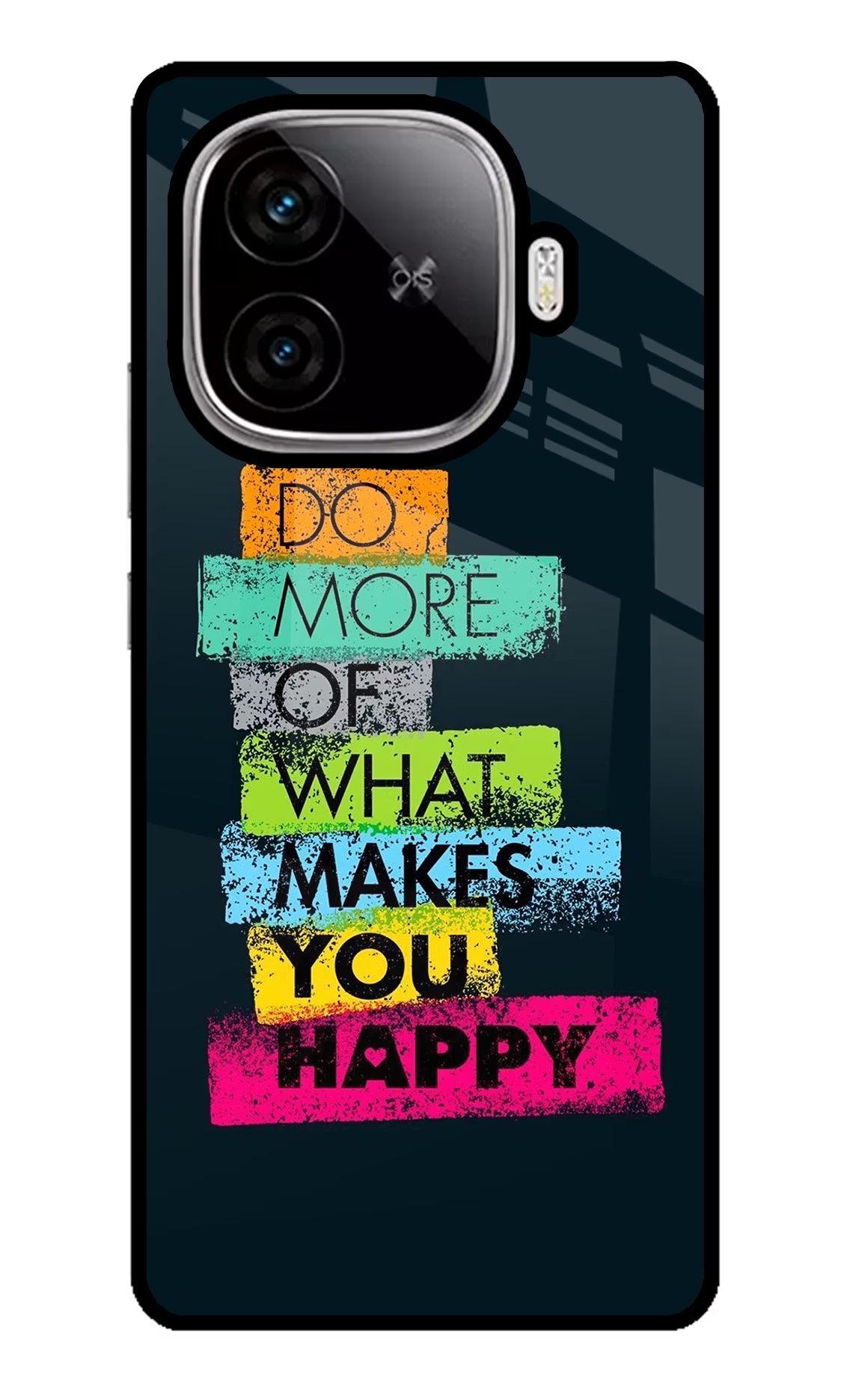 Do More Of What Makes You Happy iQOO Neo 10R 5G Glass Case