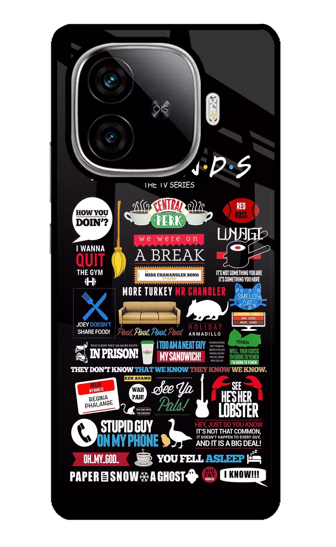 FRIENDS iQOO Neo 10R 5G Back Cover