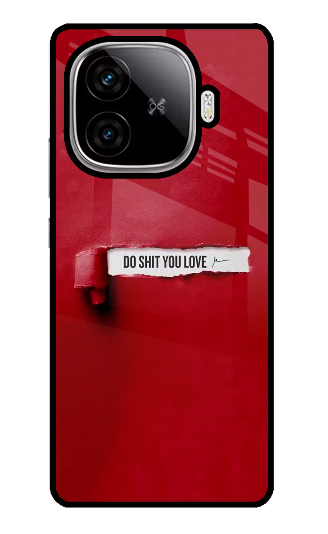 Do Shit You Love iQOO Neo 10R 5G Glass Case