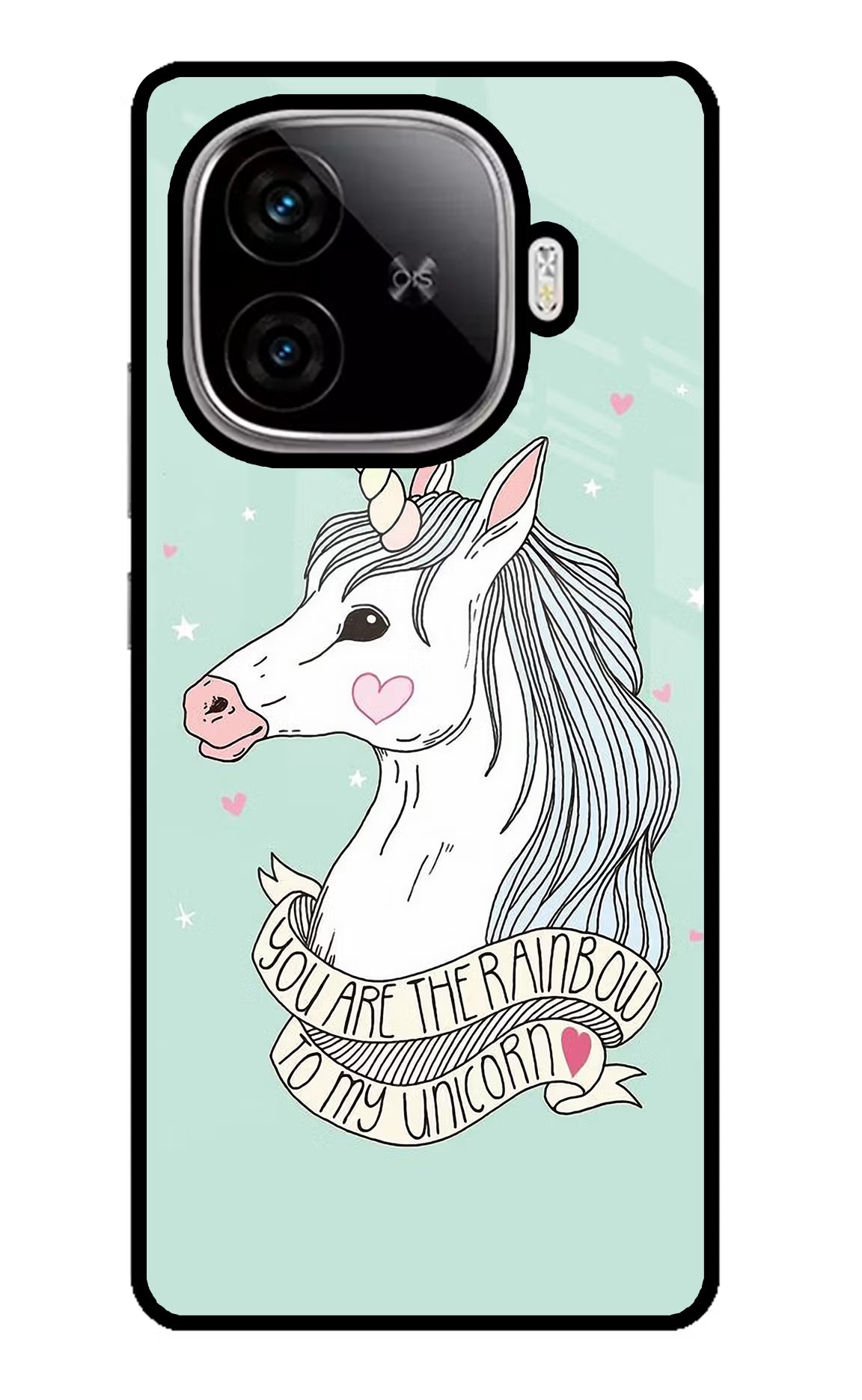 Unicorn Wallpaper iQOO Neo 10R 5G Glass Case