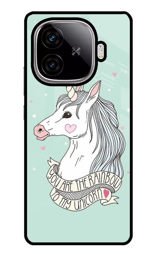 Unicorn Wallpaper iQOO Neo 10R 5G Glass Case