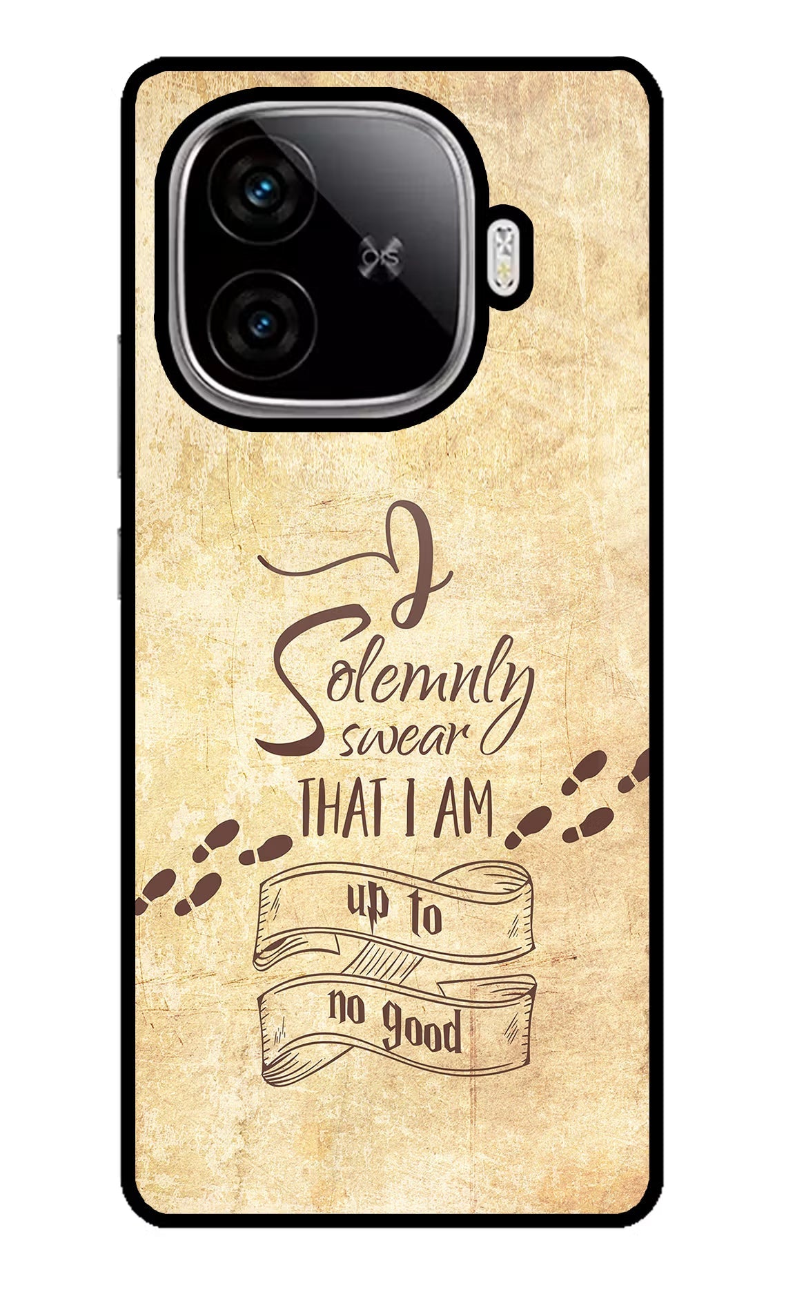 I Solemnly swear that i up to no good iQOO Neo 10R 5G Glass Case