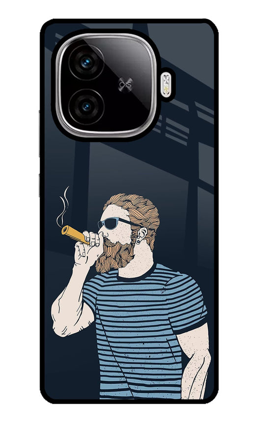 Smoking iQOO Neo 10R 5G Glass Case