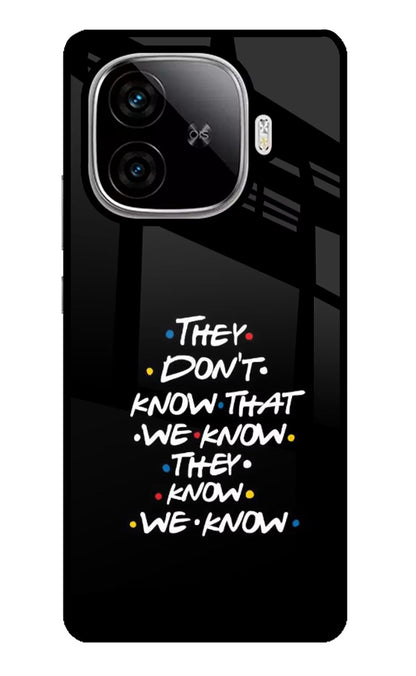 FRIENDS Dialogue iQOO Neo 10R 5G Back Cover