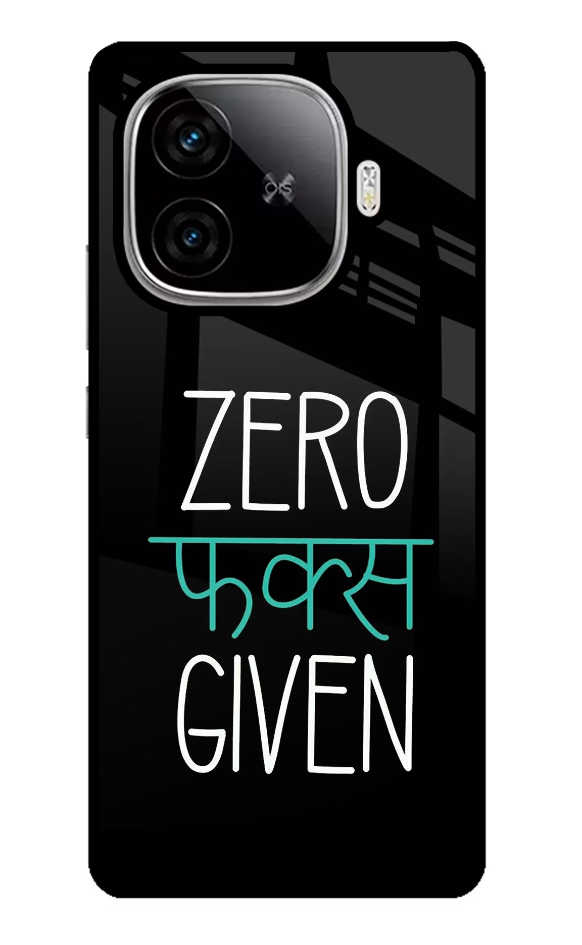 Zero Fucks Given iQOO Neo 10R 5G Back Cover