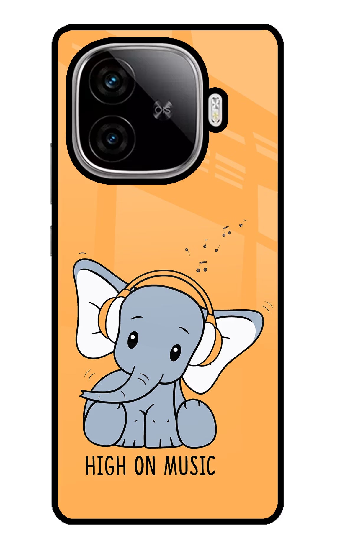 High On Music iQOO Neo 10R 5G Glass Case