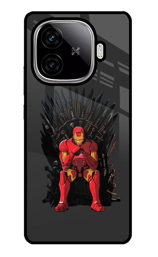 Ironman Throne iQOO Neo 10R 5G Glass Case