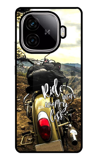 Ride More Worry Less iQOO Neo 10R 5G Back Cover