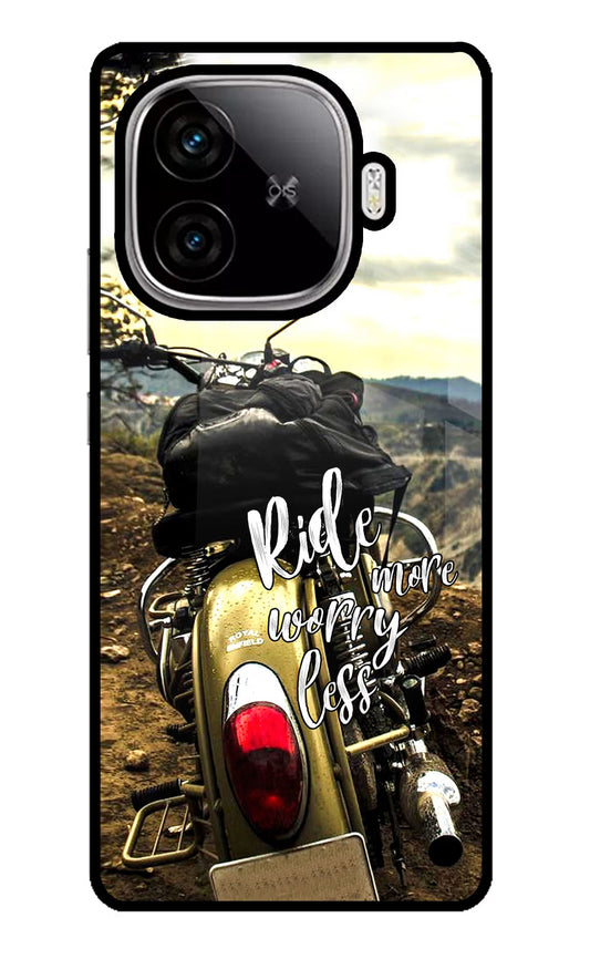 Ride More Worry Less iQOO Neo 10R 5G Back Cover
