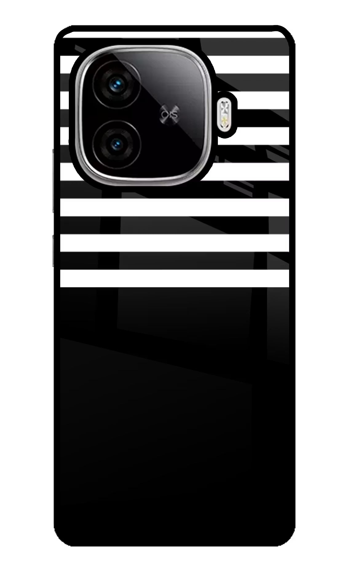 Black and White Print iQOO Neo 10R 5G Back Cover