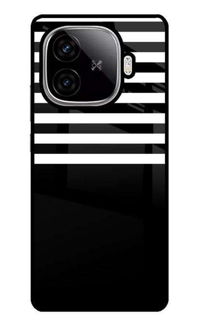 Black and White Print iQOO Neo 10R 5G Back Cover