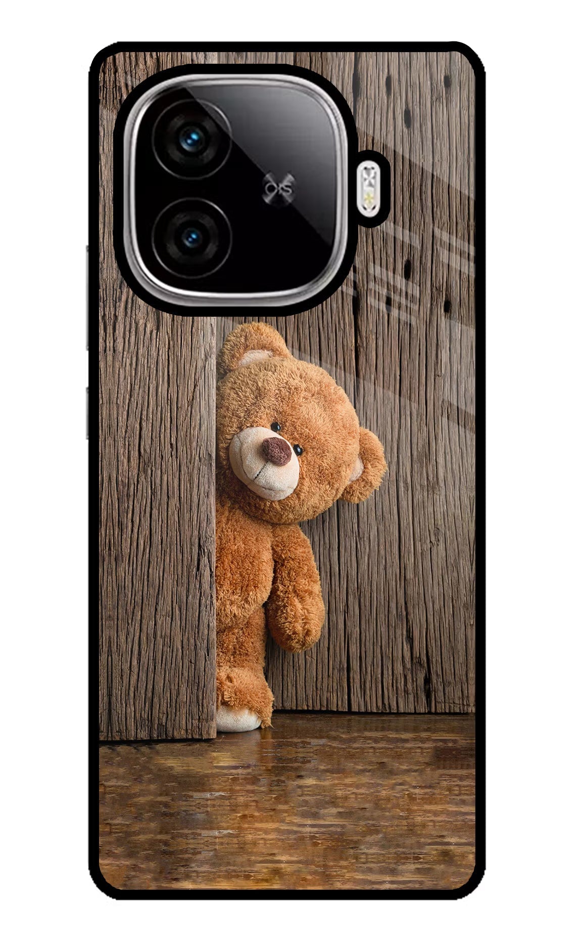 Teddy Wooden iQOO Neo 10R 5G Back Cover