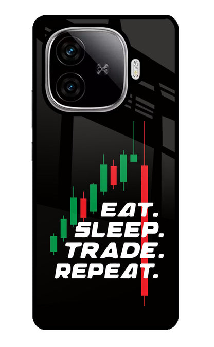 Eat Sleep Trade Repeat iQOO Neo 10R 5G Back Cover