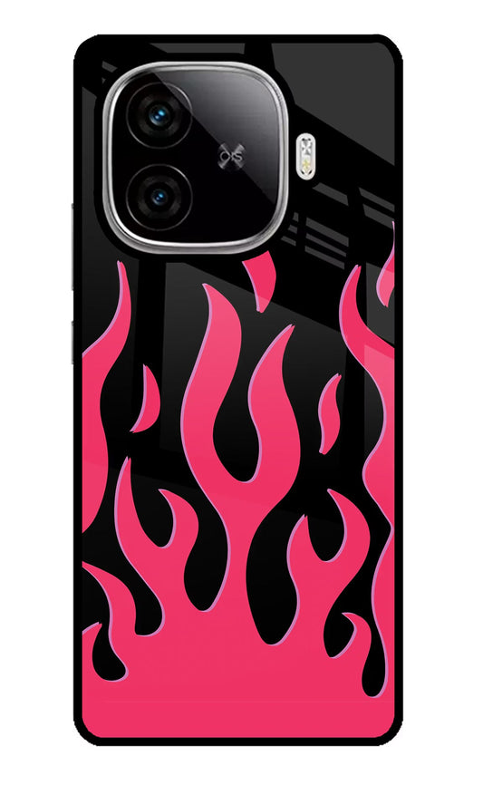 Fire Flames iQOO Neo 10R 5G Glass Case