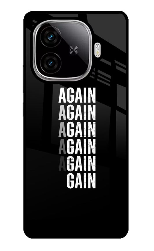 Again Again Gain iQOO Neo 10R 5G Glass Case