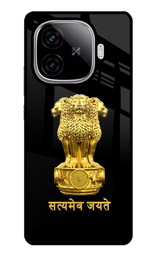 Satyamev Jayate Golden iQOO Neo 10R 5G Back Cover