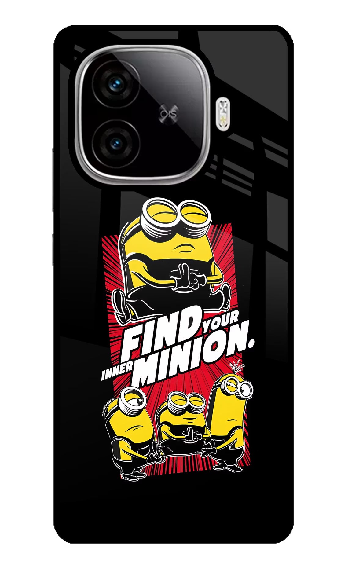 Find your inner Minion iQOO Neo 10R 5G Glass Case