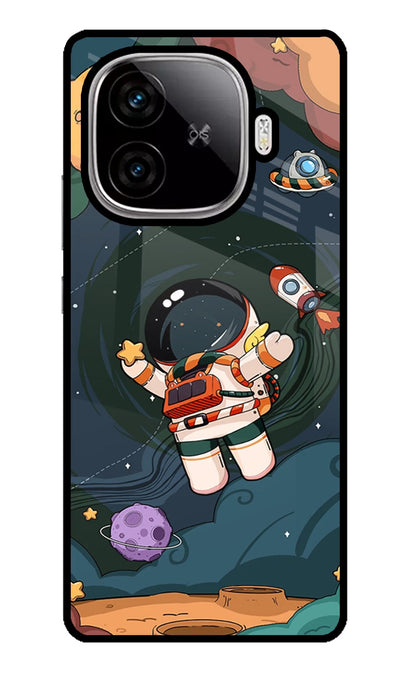 Cartoon Astronaut iQOO Neo 10R 5G Back Cover