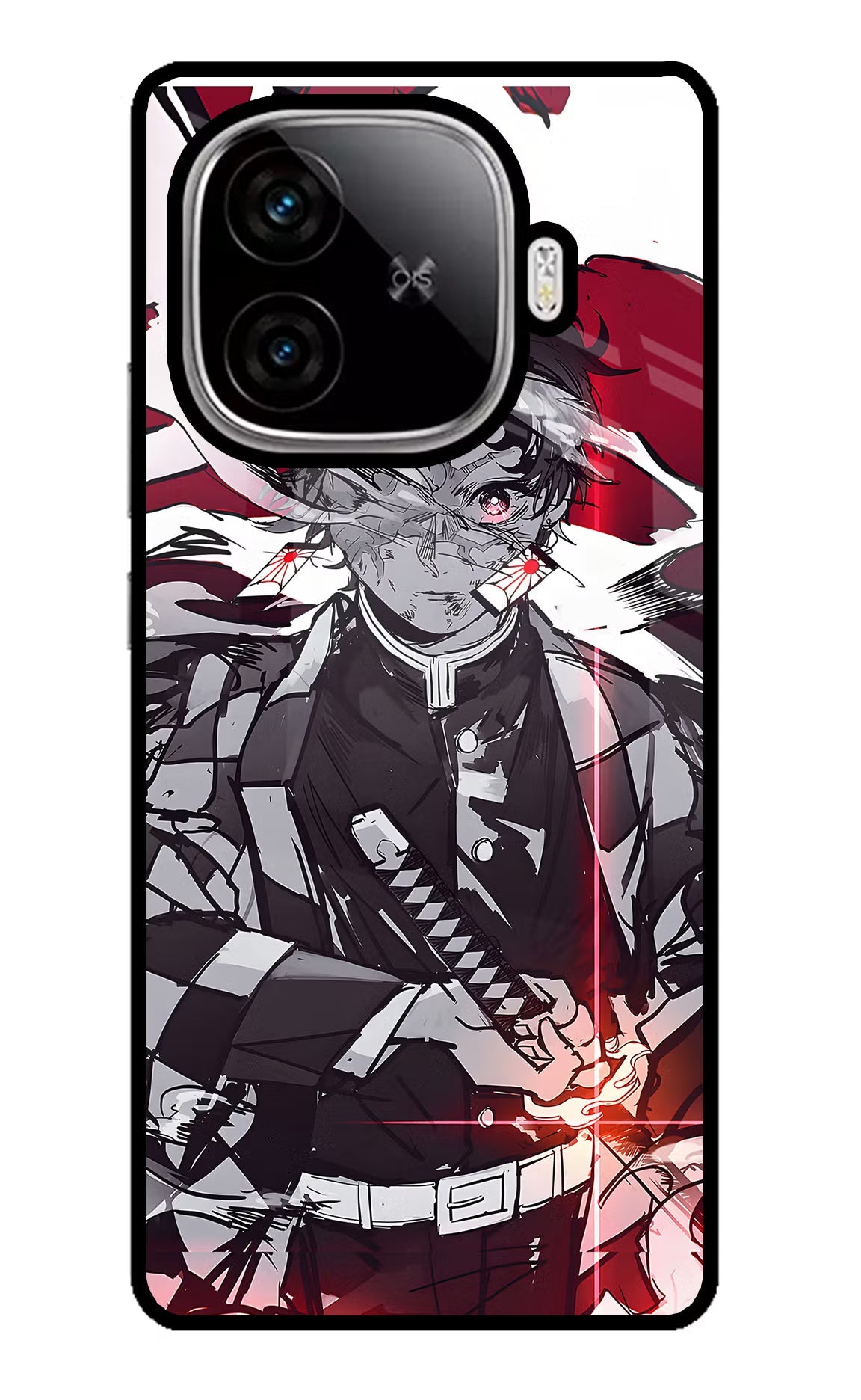 Demon Slayer iQOO Neo 10R 5G Glass Case