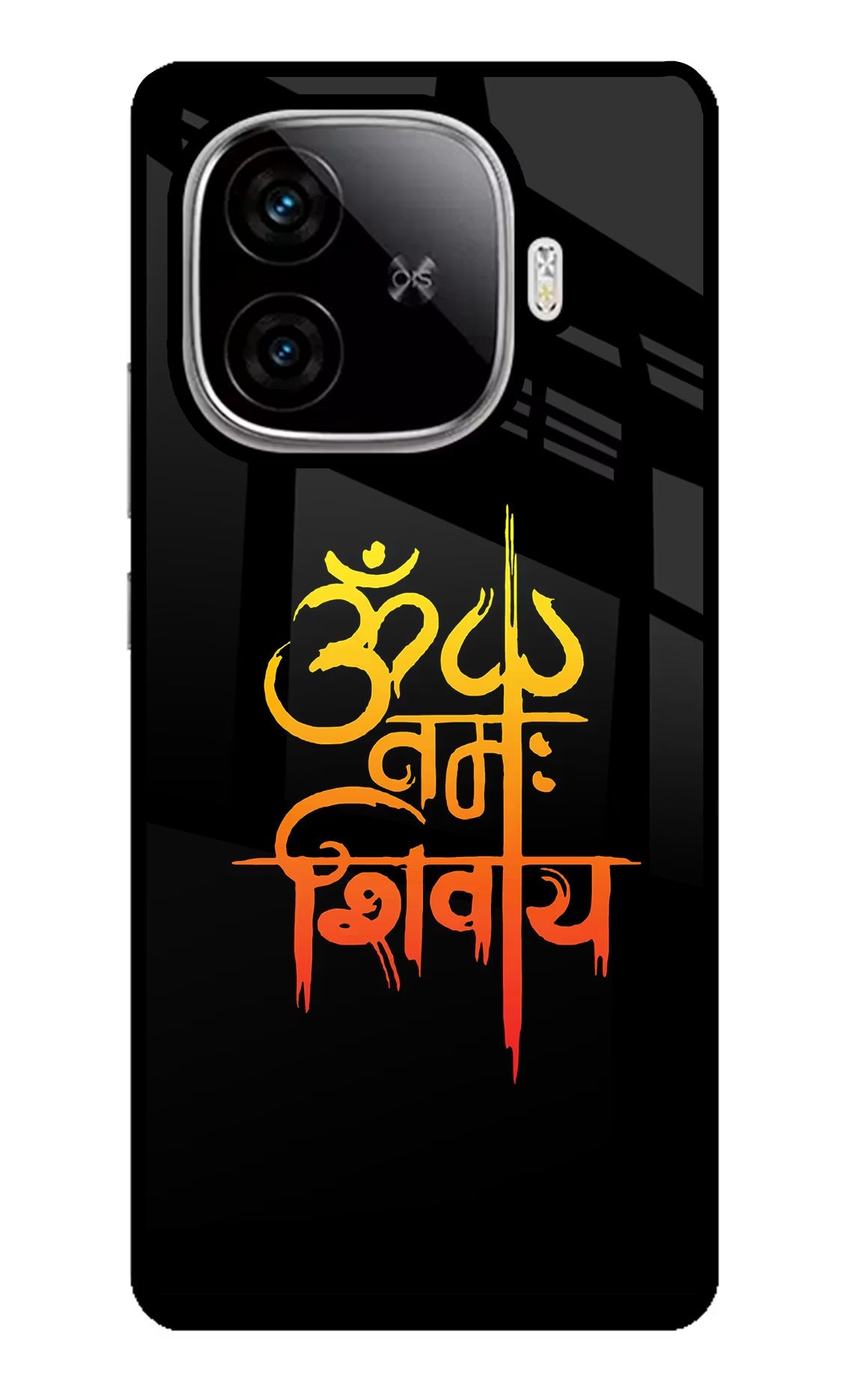 Om Namah Shivay iQOO Neo 10R 5G Glass Case