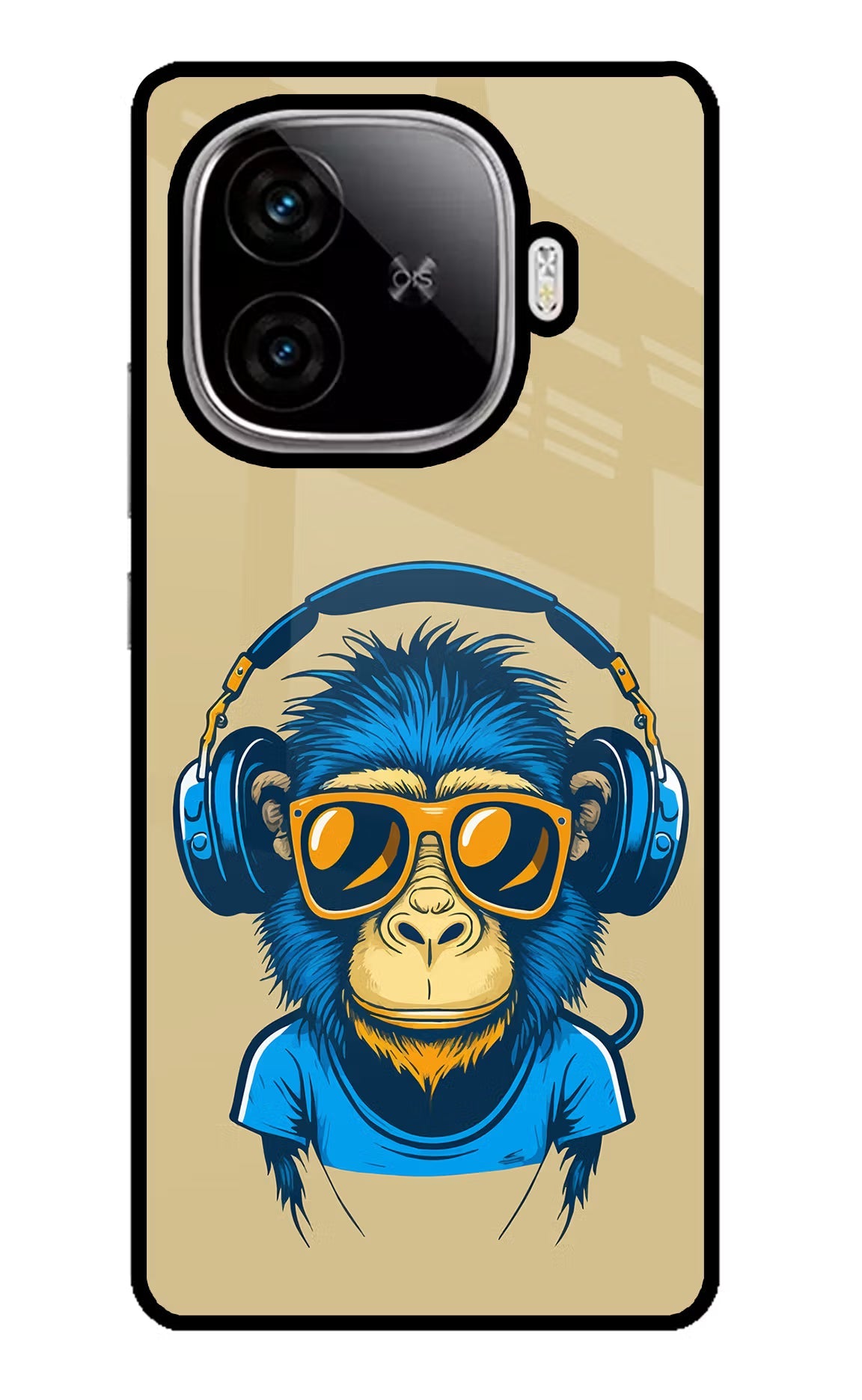 Monkey Headphone iQOO Neo 10R 5G Back Cover