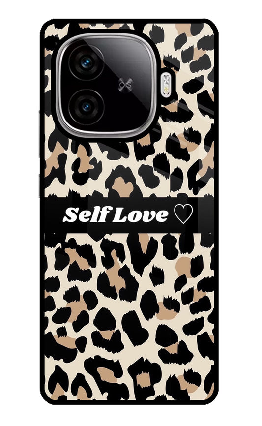 Leopard Print Self Love iQOO Neo 10R 5G Back Cover