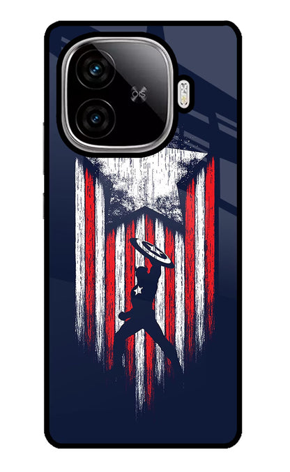 Captain America Marvel Art iQOO Neo 10R 5G Back Cover