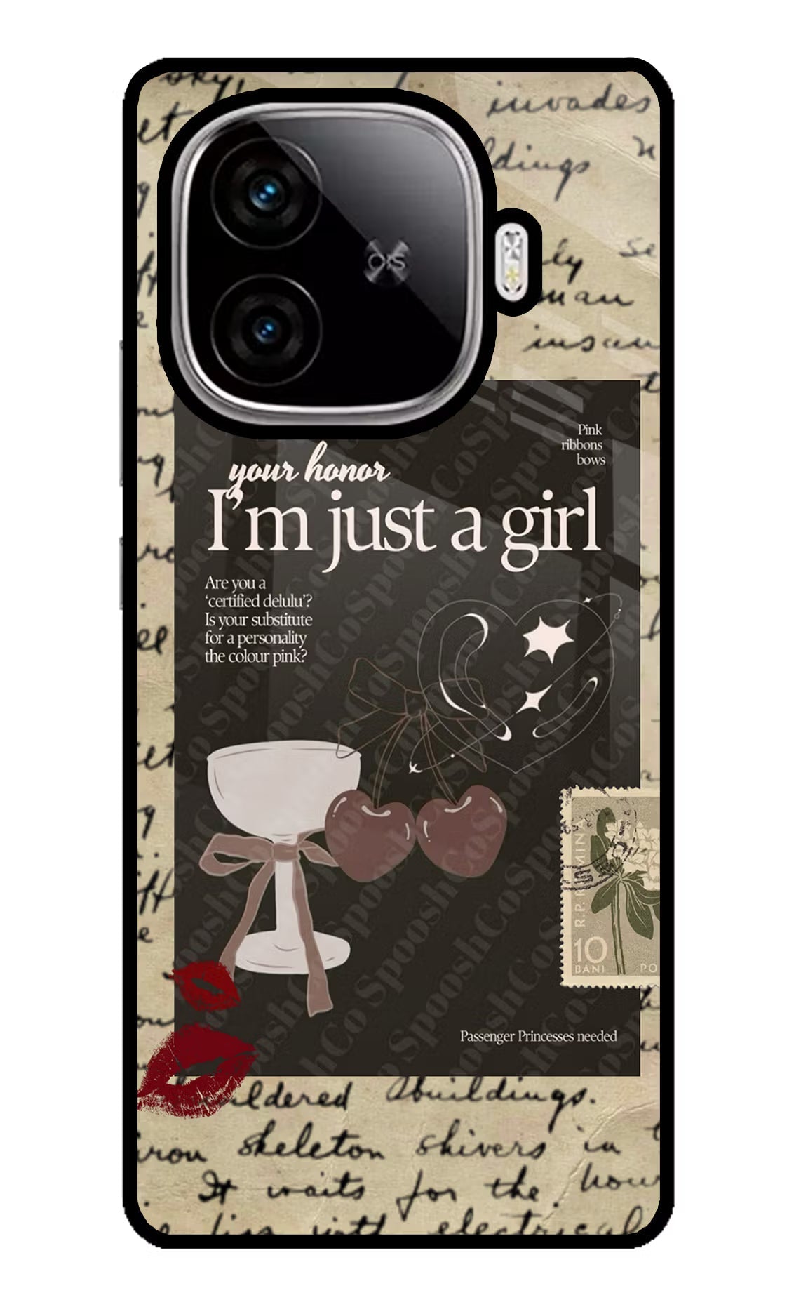 I am just a girl iQOO Neo 10R 5G Back Cover