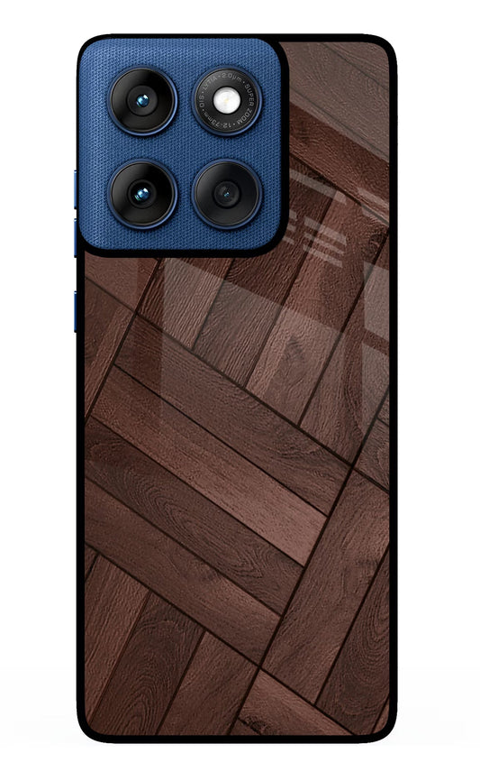 Wooden Texture Design Moto Edge 60 Back Cover
