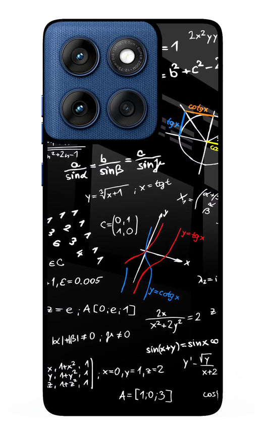Mathematics Formula Moto Edge 60 Back Cover