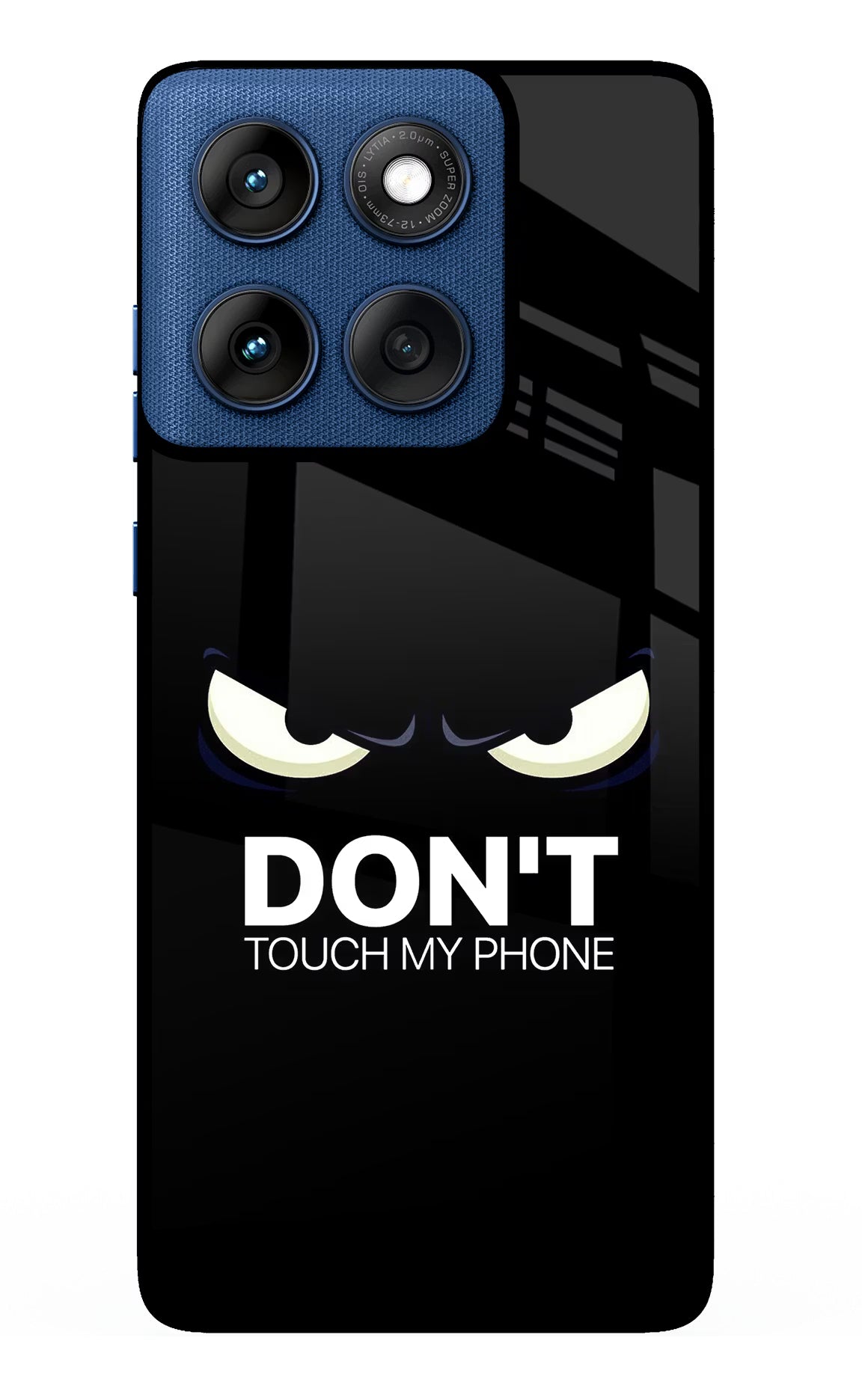 Don'T Touch My Phone Moto Edge 60 Glass Case